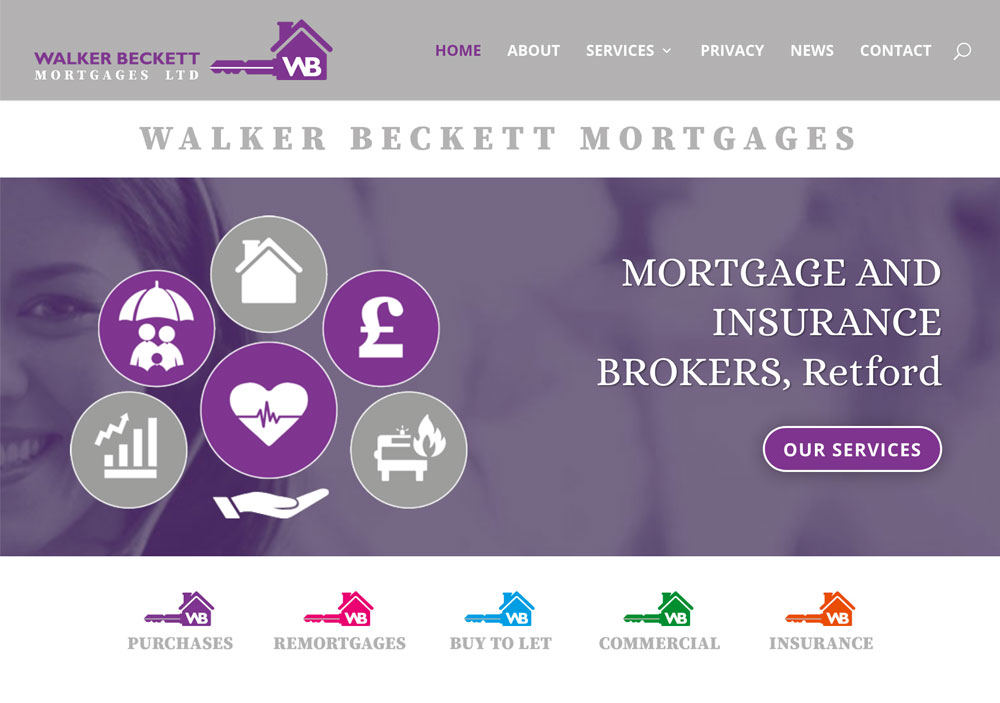 Walker Beckett Mortgages new website launched